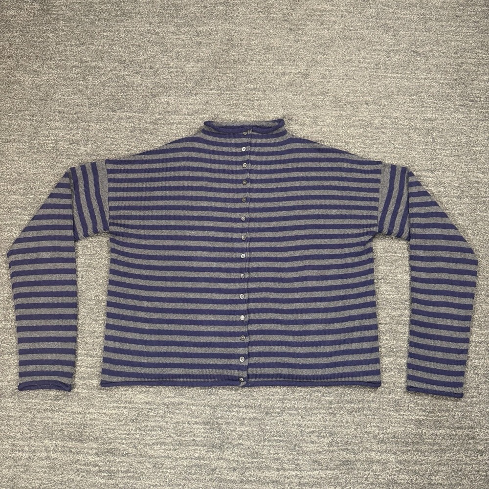 Alex Mill Taylor cardigan in navy and gray
